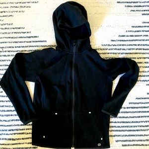 GAP boys 14-16 athletic jacket in black